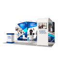 Twist tower modular Exhibition booth kuratidza kumira